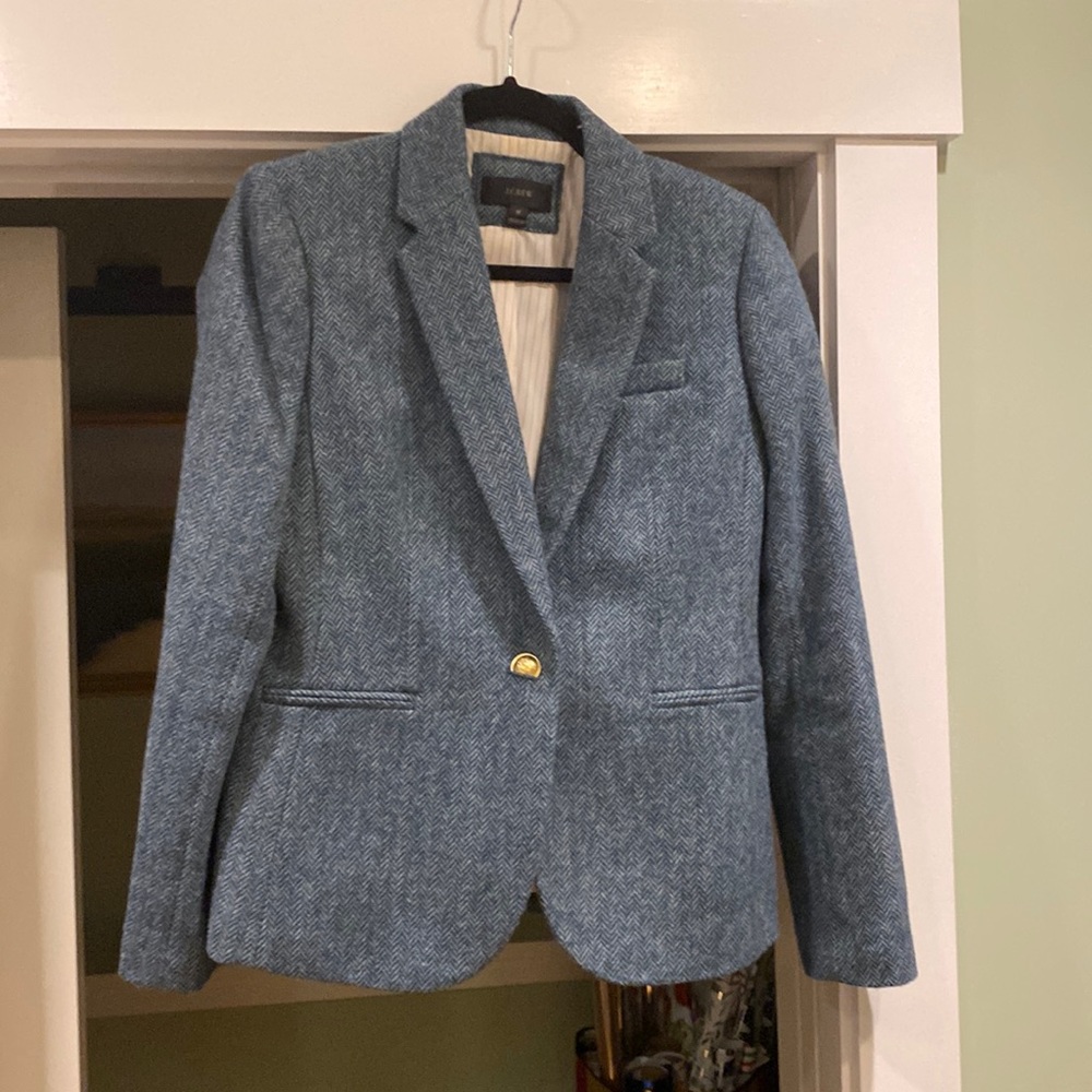 J Crew wool blazer. Size 10